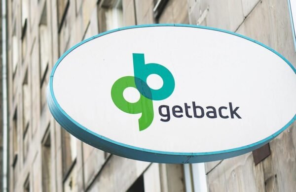 Logo firmy GetBack skupującej wierzytelności