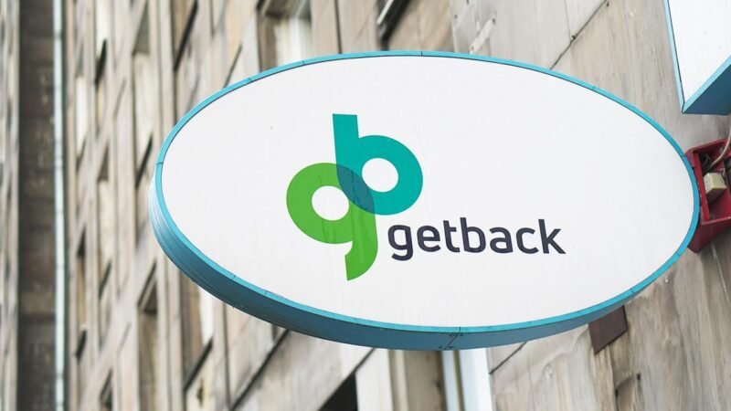 Logo firmy GetBack skupującej wierzytelności