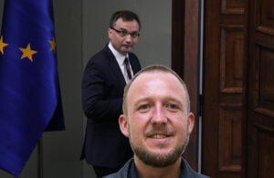 Sędzia Rafał Flisikowski delegat z Ministerstwa Sprawiedliwości Zbigniewa Ziobro